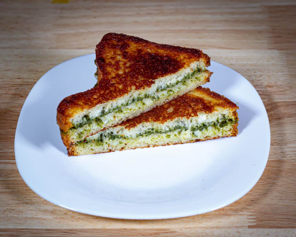 Grilled Cheese - Pesto Jalapeno Monterey Jack