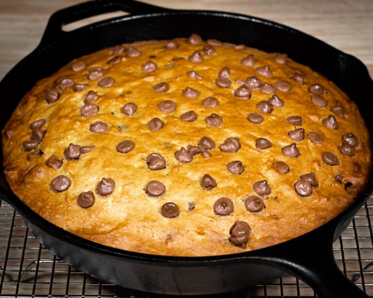 Cast-Iron Chocolate Chip Banana Bread - TasteOfHome